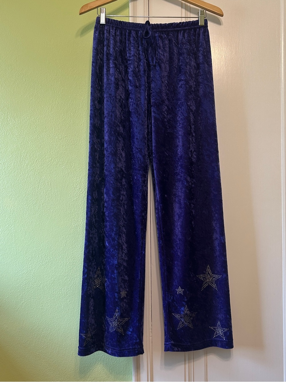 Vintage Purple Velvet Pants